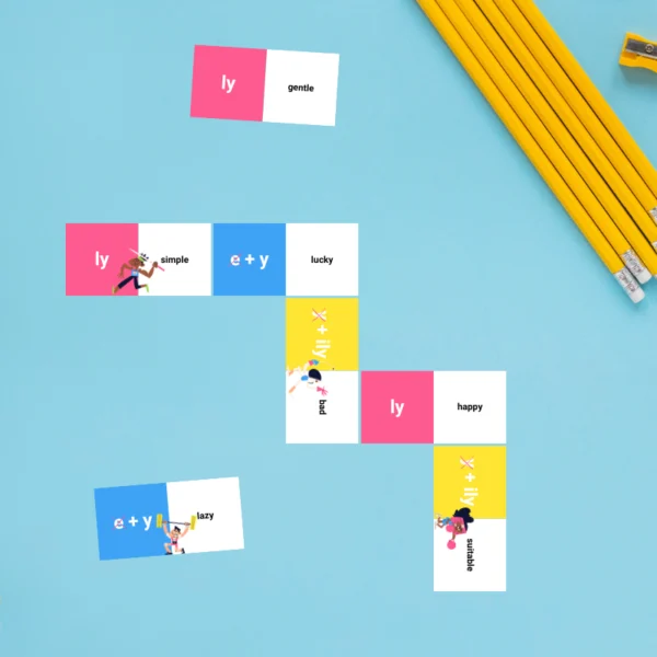 Επιρρήματα στα αγγλικά Ντόμινο