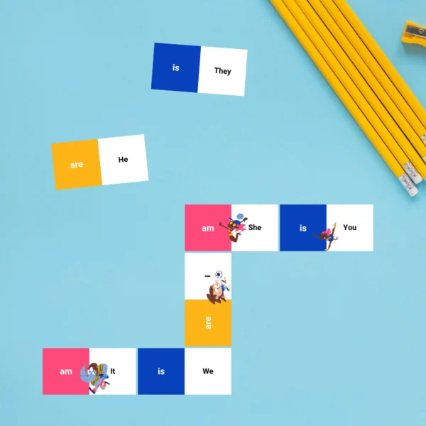 Το ρήμα be Ντόμινο