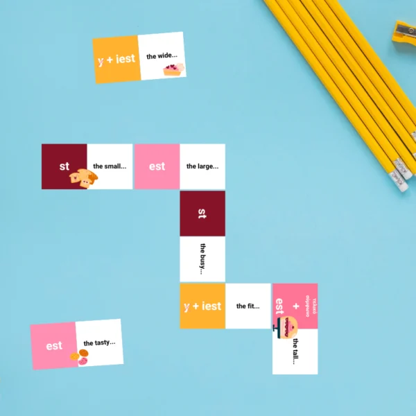 Υπερθετικός βαθμός Αγγλικά Ντόμινο